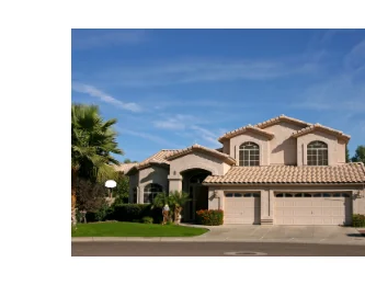 Arizona suburban single-family home